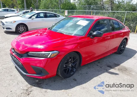 2022 Honda Civic Sport from USA, damaged, VIN 2HGFE2F54NH594994